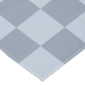 Minimalist Powder Blue Checkerboard Pattern Tafelkleed (Gekanteld)