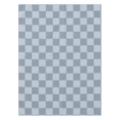 Minimalist Powder Blue Checkerboard Pattern Tafelkleed (Voorkant)
