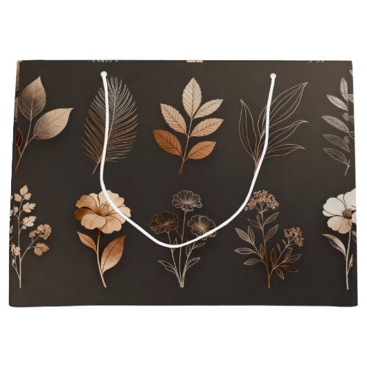 Minimalist Premium Shopping Bag Groot Cadeauzakje (Voorkant)