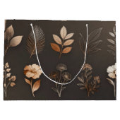 Minimalist Premium Shopping Bag Groot Cadeauzakje (Achterkant)