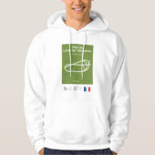 Minimalist Prix De L'Arc De Triomphe Racing Hoodie (Voorkant)