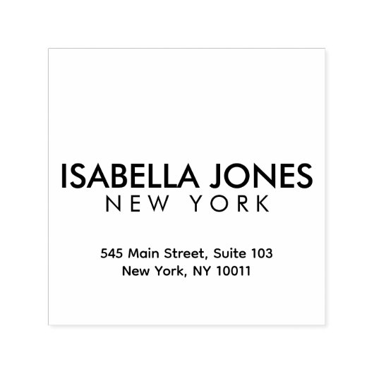 Minimalist Professional Logo Branding Zelfinktende Stempel (Design)