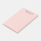 Minimalist Professional Unique Classical Pastel Post-it® Notes (Schuin)