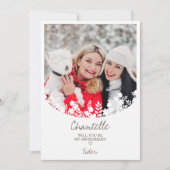 Minimalist Proposal Wildflowers Frame Bridesmaid (Voorkant)