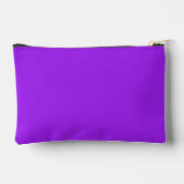 Minimalist Purple Cut Sew Pouch for Small Items Etui (Achterkant)