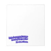 Minimalist Quote  Notitieblok (Voorkant)