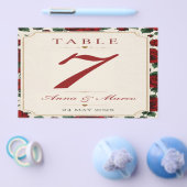 Minimalist Red Rose Elegant Floral Classic Rose Flyer (Enkel)