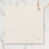 Minimalist Religious Keepsake Bedankjes Labels (Achterkant)