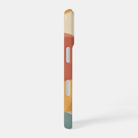 Minimalist Retro Pour-Over Coffee iPhone 16 Hoesje (Rechterkant)