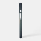 Minimalist Retro Solar Eclipse iPhone 16 Hoesje (Linkerkant)