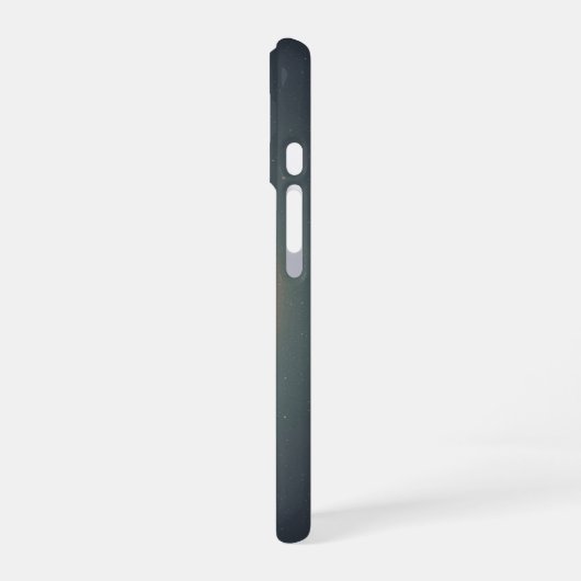 Minimalist Retro Solar Eclipse iPhone 16 Hoesje (Linkerkant)