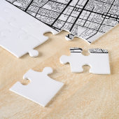 Minimalist Seoul South Korea Legpuzzel (Zijkant)