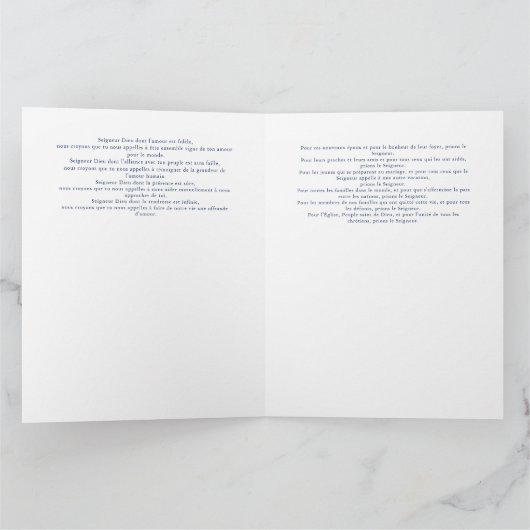 Minimalist Sketch Wedding Candles Boekje/Programma Kaart (Binnen)