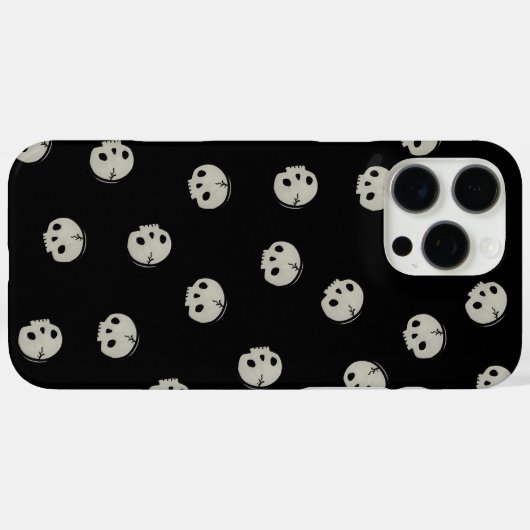  Minimalist Skull Pattern Aesthetic Phone case (Achterkant (horizontaal))
