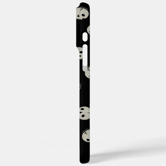  Minimalist Skull Pattern Aesthetic Phone case (Achterkant / Links)