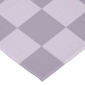 Minimalist Soft Lavender Checkerboard Pattern  Tafelkleed (Gekanteld)