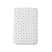 Minimalist Soft Pastel Heart Pattern   Badmat (Voorkant Verticaal)