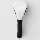Minimalist Soft Pastel Heart Pattern   Golfheadcover (Voorkant)
