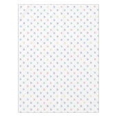 Minimalist Soft Pastel Heart Pattern   Tafelkleed (Voorkant)