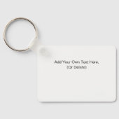 Minimalist SOLD Real Estate | Budget Marketing  Sleutelhanger (Achterkant)