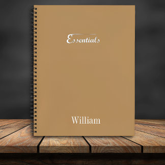 Minimalist Spiral Notebook – “Essentials” Notitieboek