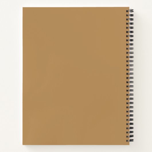 Minimalist Spiral Notebook – “Essentials” Notitieboek (Achterkant)