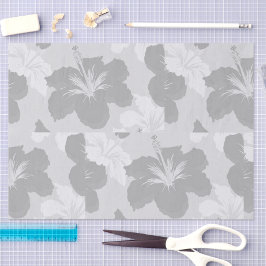 Minimalist Summer Hibiscus Tissuepapier