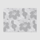 Minimalist Summer Hibiscus Tissuepapier (Voorkant)