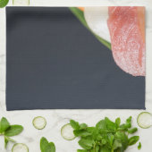 Minimalist Sushi on Bamboo Leaf Theedoek (Gevouwen)