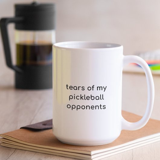Minimalist Tears of My Pickleball Opponents Koffiemok