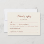  Minimalist Terraco Simple Elegant RSVP (Voorkant)