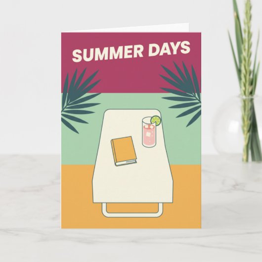 Minimalist Thank You Simple Black Modern Sleek Kaart (Voorkant)