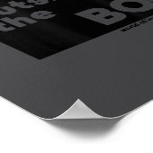 Minimalist Think Outside The Box  Poster (Hoek)