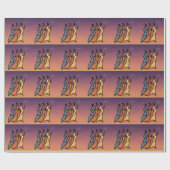 Minimalist Three Wise Men Cadeaupapier (Vlak)