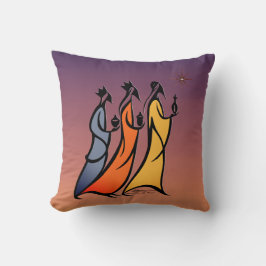 Minimalist Three Wise Men Kussen
