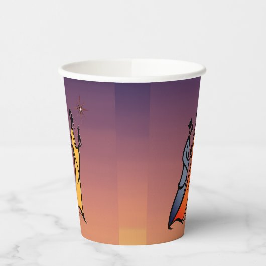 Minimalist Three Wise Men Papieren Bekers (Links)