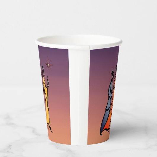 Minimalist Three Wise Men Papieren Bekers (Rechts)