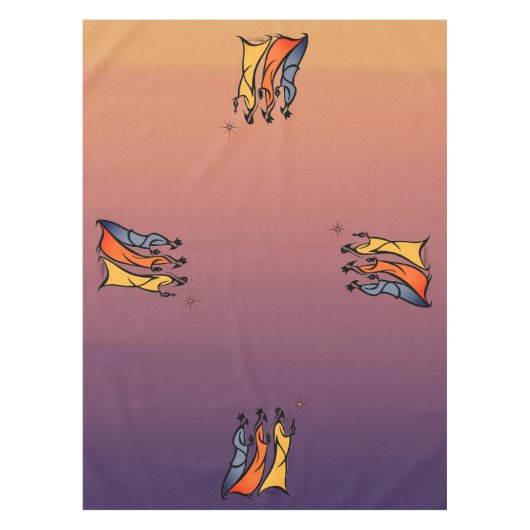 Minimalist Three Wise Men Tafelkleed (Voorkant)