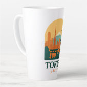 Minimalist Tokyo Japan Travel | Modern Latte Mok (Linkerhoek)