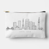 Minimalist Tokyo Skyline Illustration Etui (Voorkant)