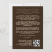 Minimalist Transparency Vellum Effect Photo Card Save The Date (Achterkant)