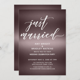 Minimalist trouwt met handschrift over Roos Kaart