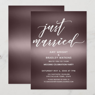 Minimalist trouwt met handschrift over Roos Kaart