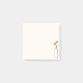 Minimalist Tulip Vase Post-it® Notes
