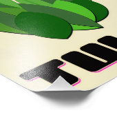 Minimalist Tulips Art Print – Modern Floral Poster (Hoek)