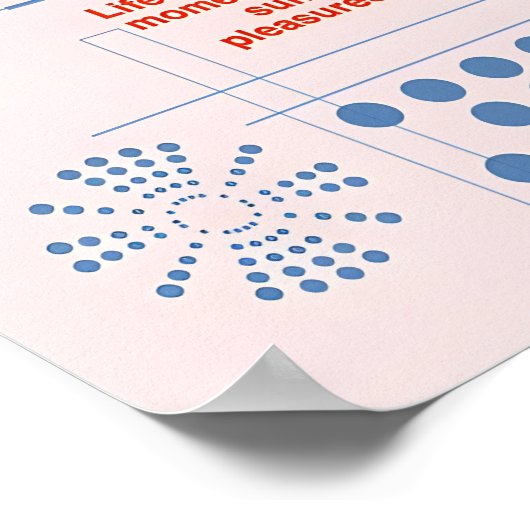 Minimalist Typography Poster Enjoy the Little (Hoek)