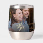 Minimalist Valentine’s Modern Photo Calligraphy (Achterkant)