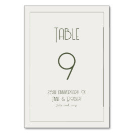 Minimalist vintage kaart