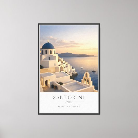 minimalist wall art canvas afdruk (Voorkant)