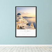 minimalist wall art canvas afdruk (Insitu (Houten vloer))